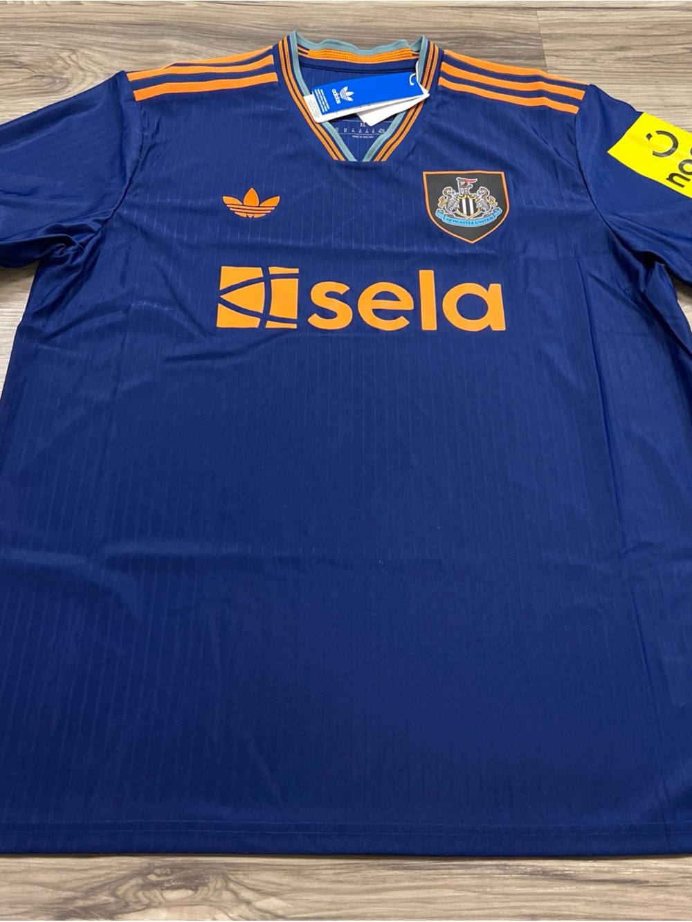 Adidas Newcastle United FC 25/26 3rd Authentic Soccer Jersey Mens XL JI7388 $150